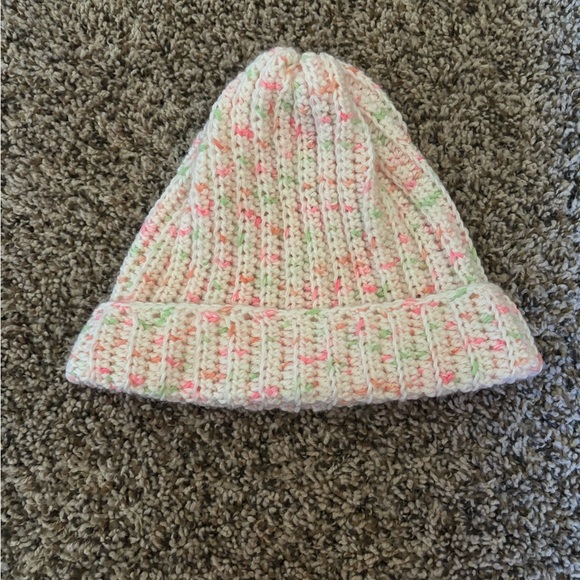 Homemade Ribbed Crochet Beanie - Picture 2 of 2